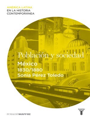 cover image of Población y sociedad. México (1830-1880)